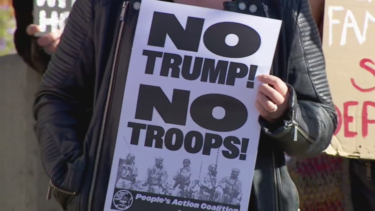 Protesters rally against Kristi Noem's visit to Twin Cities