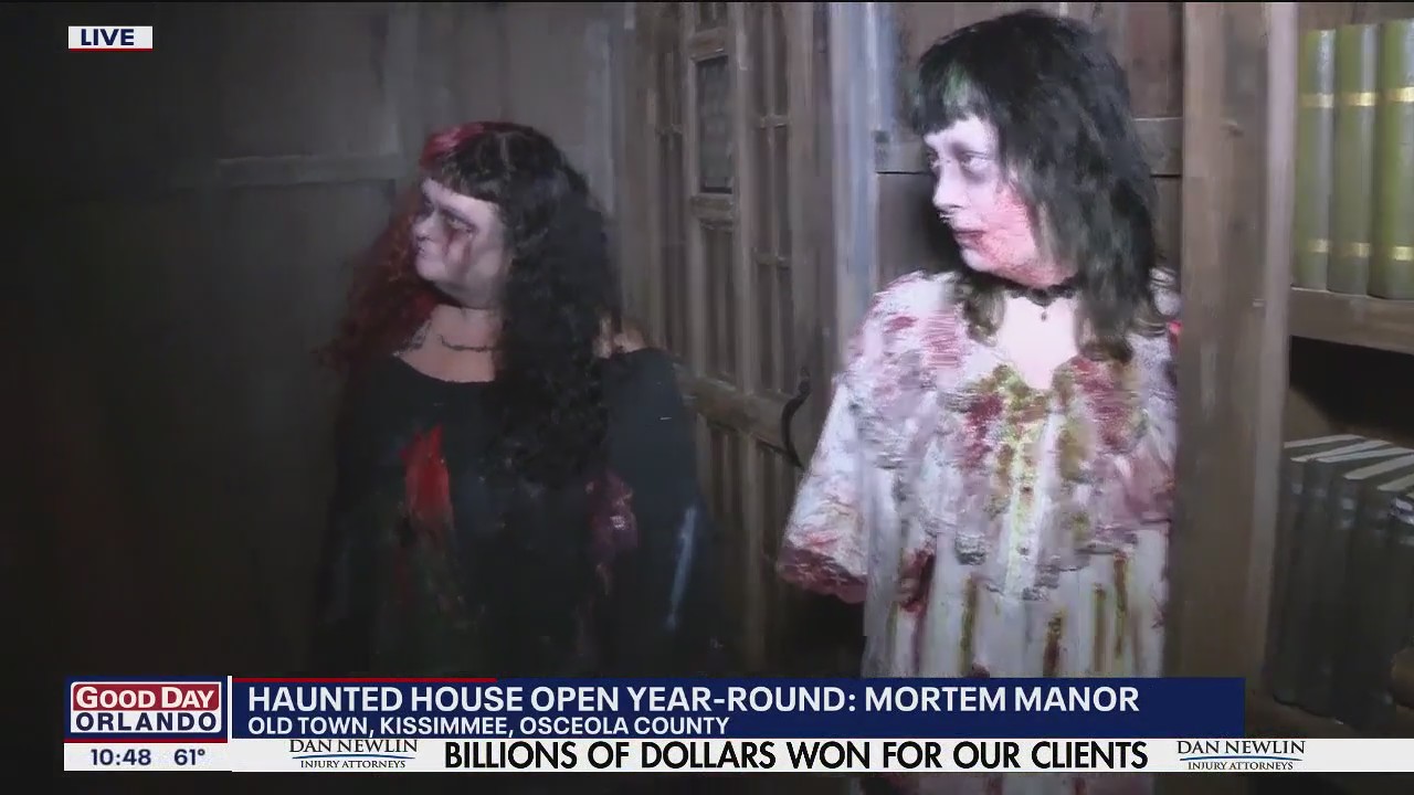 Mortem Manor: Kissimmee's year-round haunted house