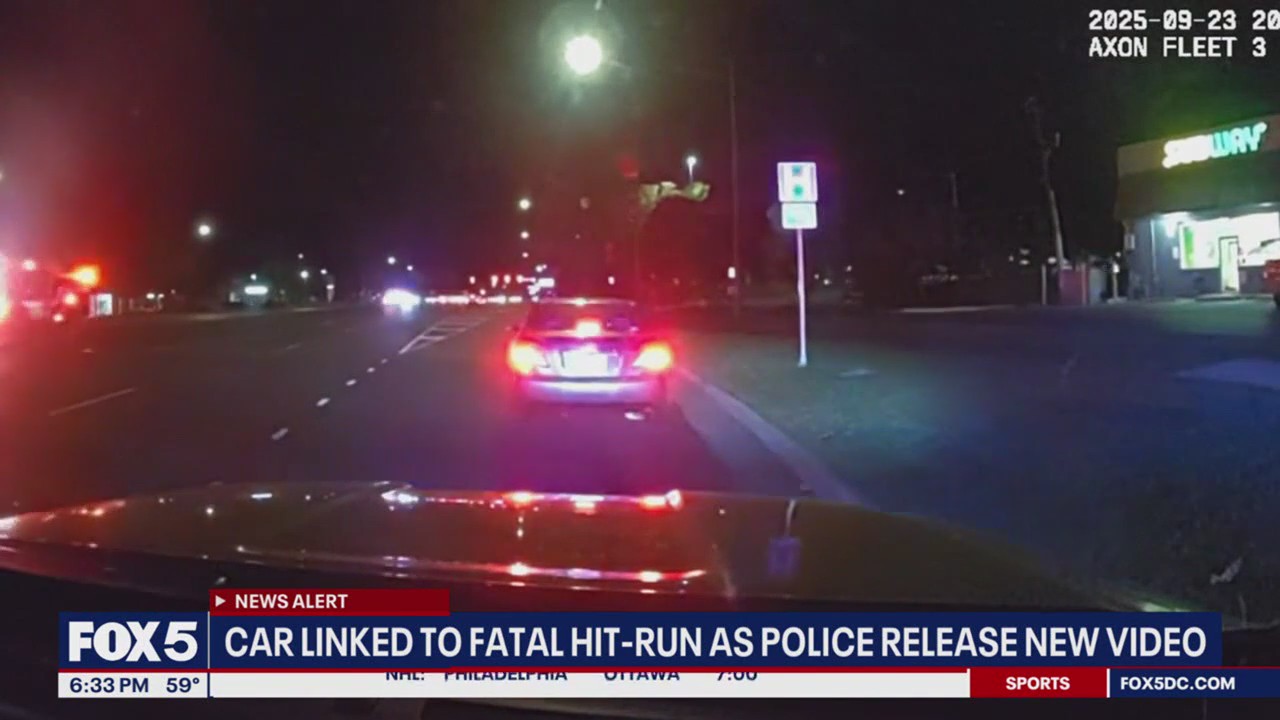 Police find suspect vehicle linked to deadly hit-and-run in Fairfax County