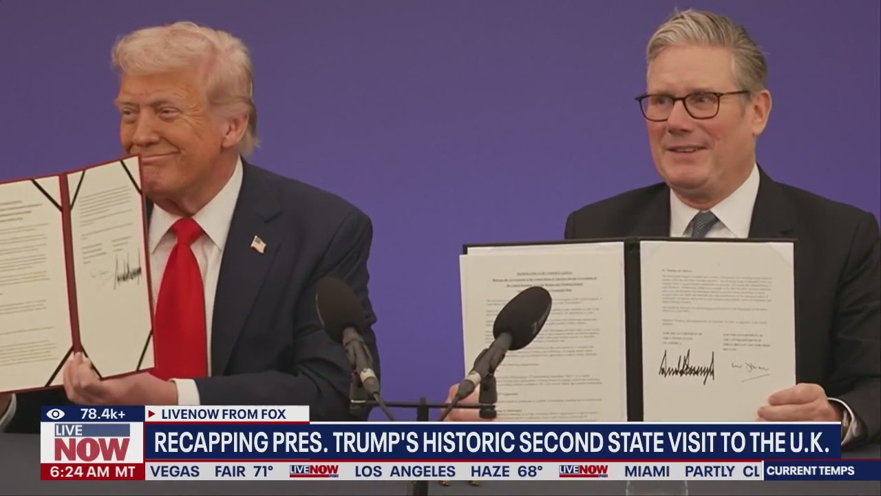 RECAP: Trump's historic state visit to the UK