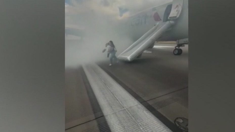 American Airlines flight evacuated in Denver