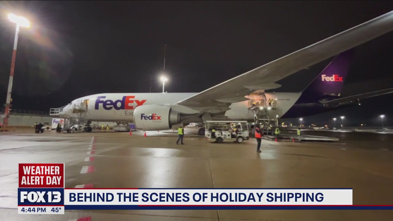 Behind the scenes of holiday shipping