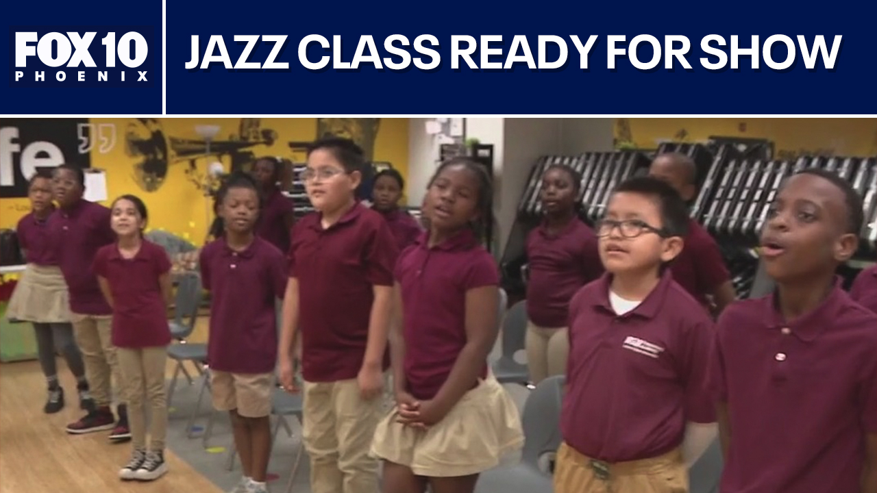 ASU Prep jazz class gets ready for big performance