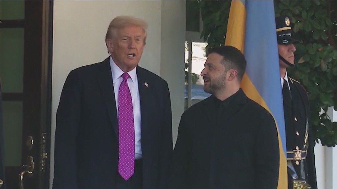 Trump hosts Zelenskyy at the White House