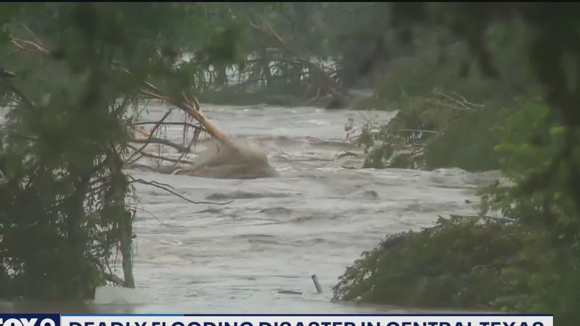 Devastating flooding strikes central Texas