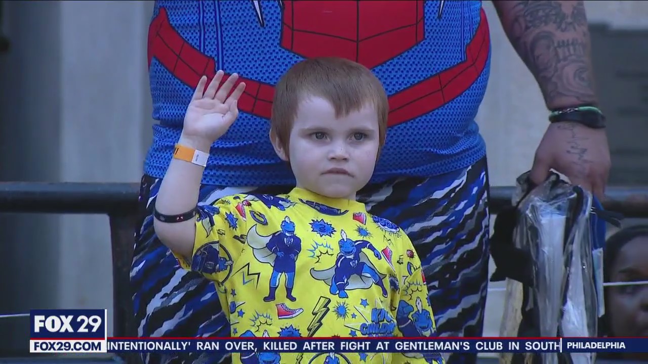 Inside the Childhood Cancer awareness rally in Philadelphia