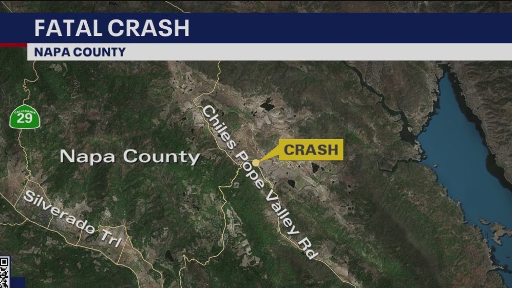 10-year-old passenger killed in 2-vehicle Napa County crash