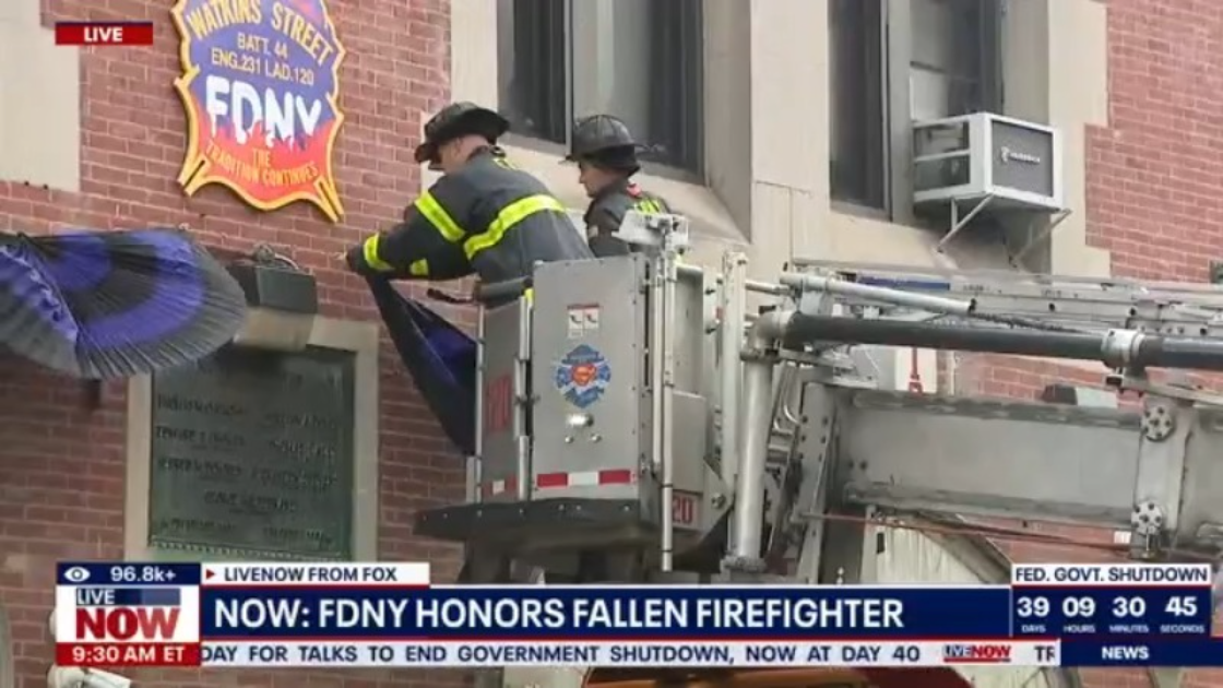 FDNY Honors Fallen Firefighter