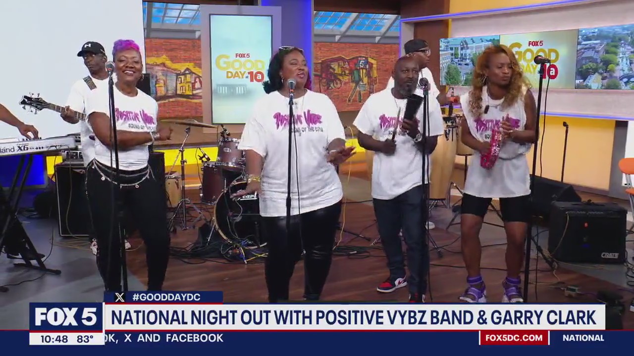 Positive Vybz Band LIVE on Good Day DC