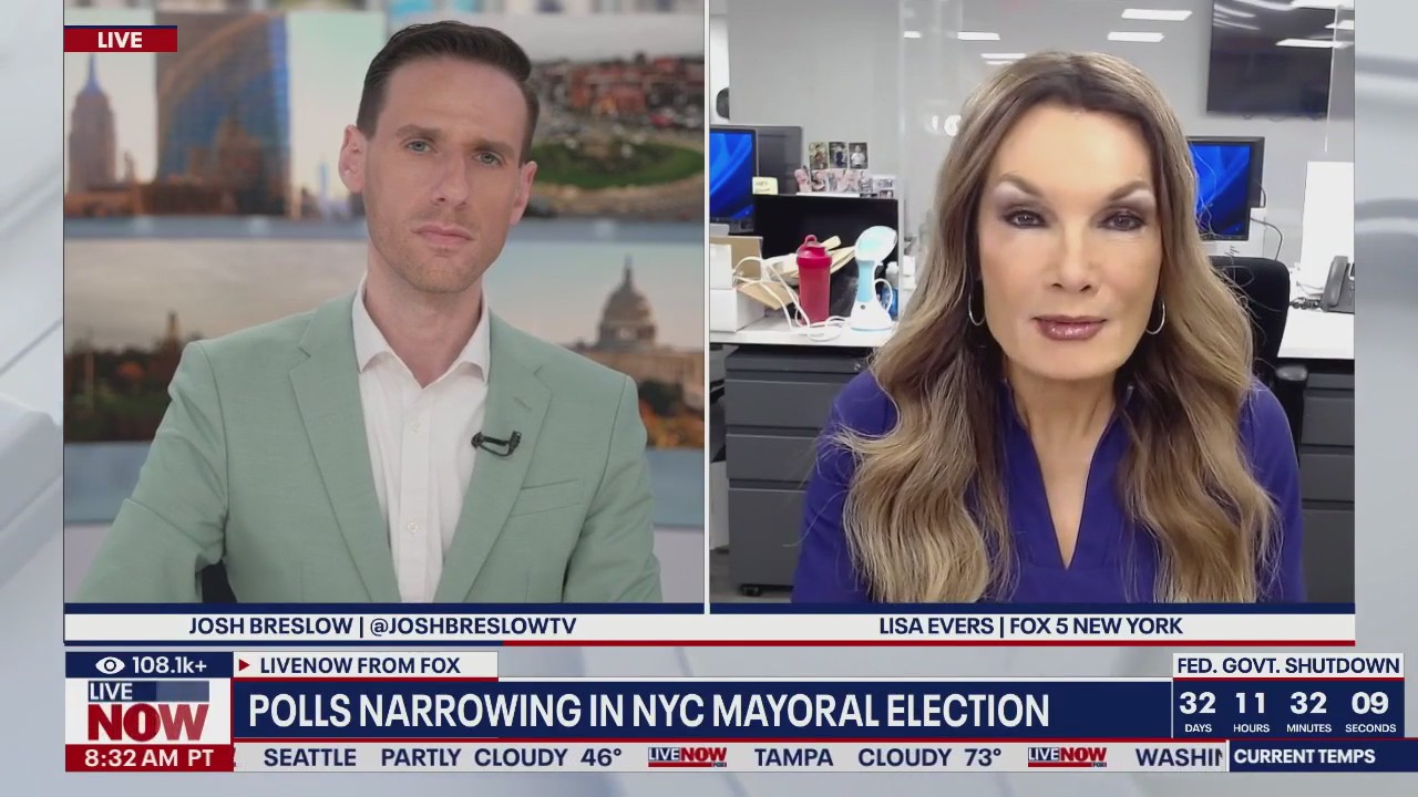 Polls narrowing in NYC mayoral election