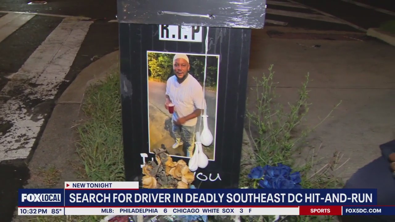 Police searching for driver in deadly Southeast DC hit-and-run