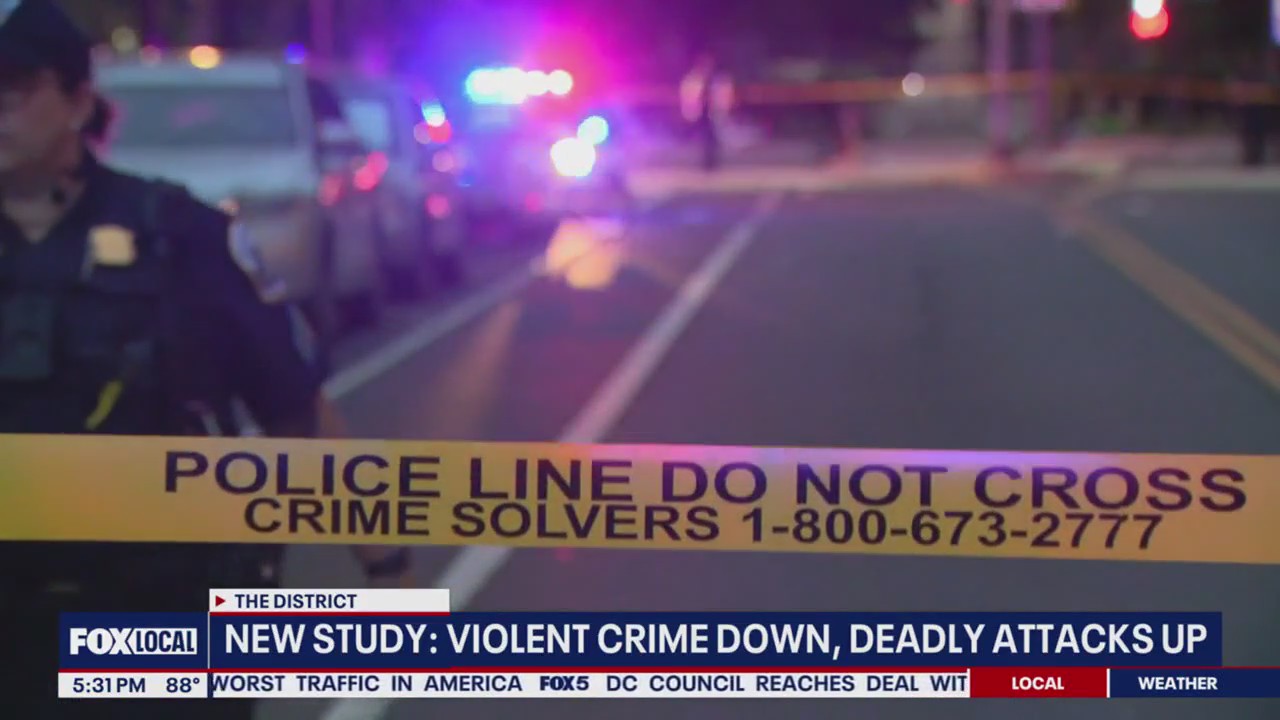 Despite decrease in violent crime, 'lethality' is up: study