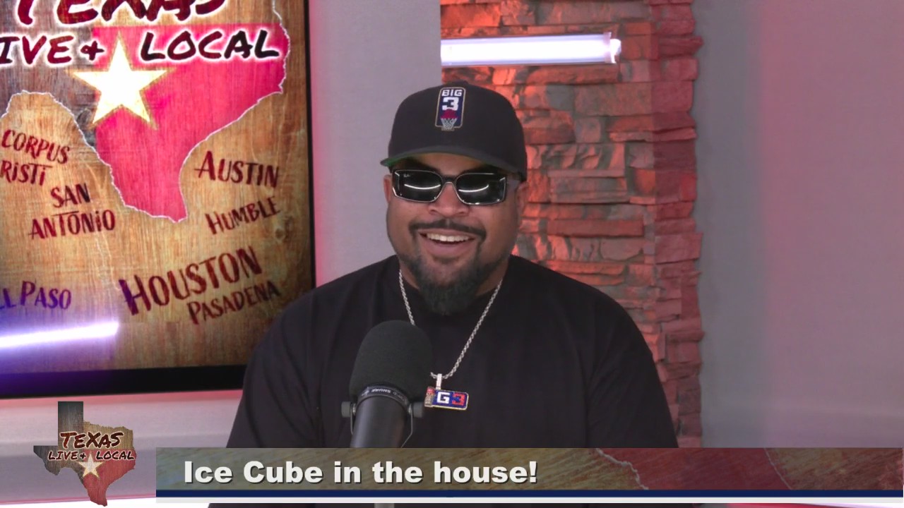 Ice Cube is in the house to talk Big 3 this weekend, Houston Restaurant Weeks, and much more!
