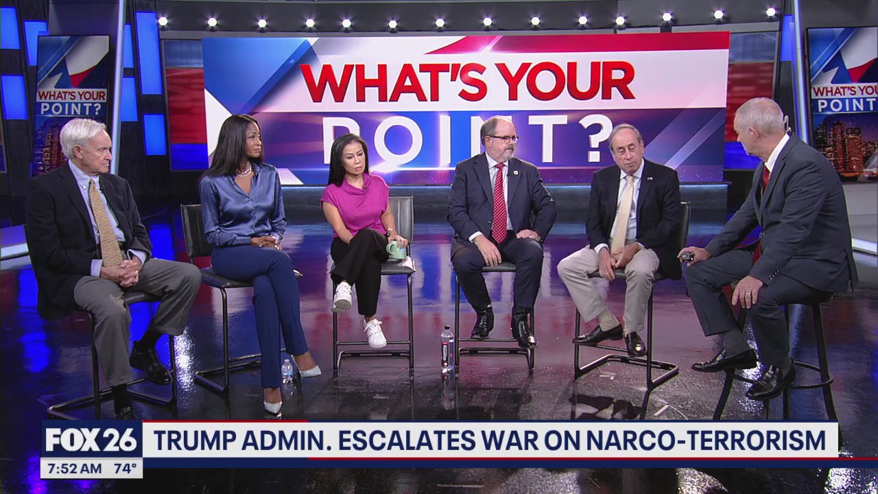 Trump admin escalates war on narco-terrorism | What's Your Point?