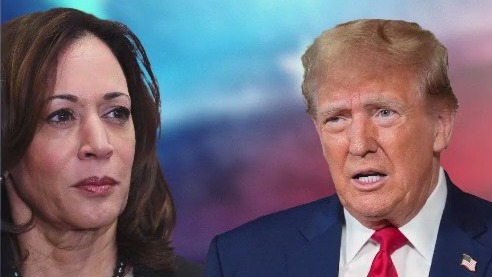 Harris ahead of Trump in 3 key swing states