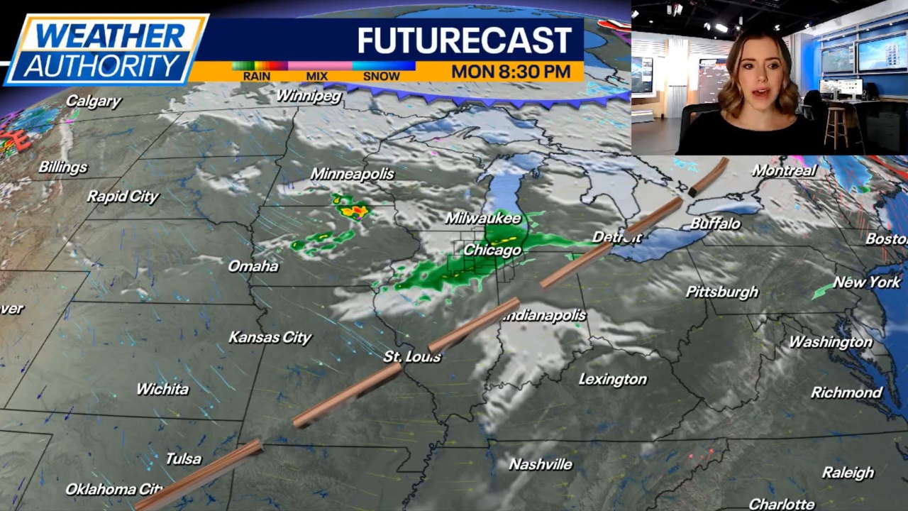 Chicago weather: Mild temps Monday, rain to return