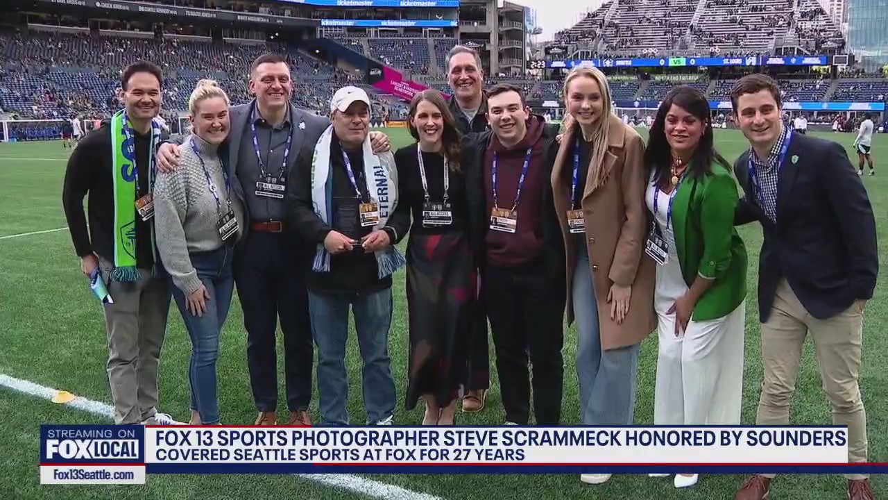 Sounders honor former Fox 13 Sports Photographer Steve Schrammeck
