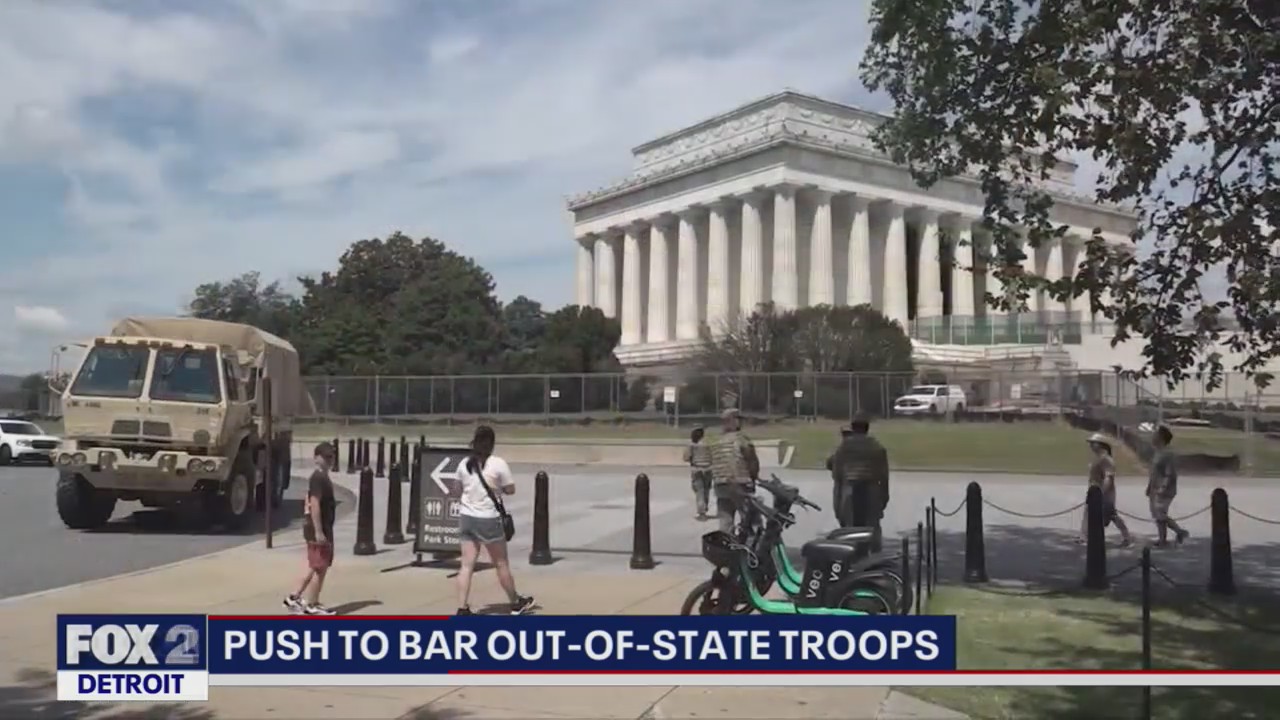 Michigan lawmakers push to outlaw Trump federal troop takeover