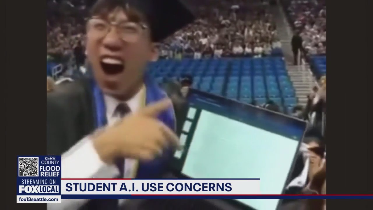 Viral video raises student AI use concerns