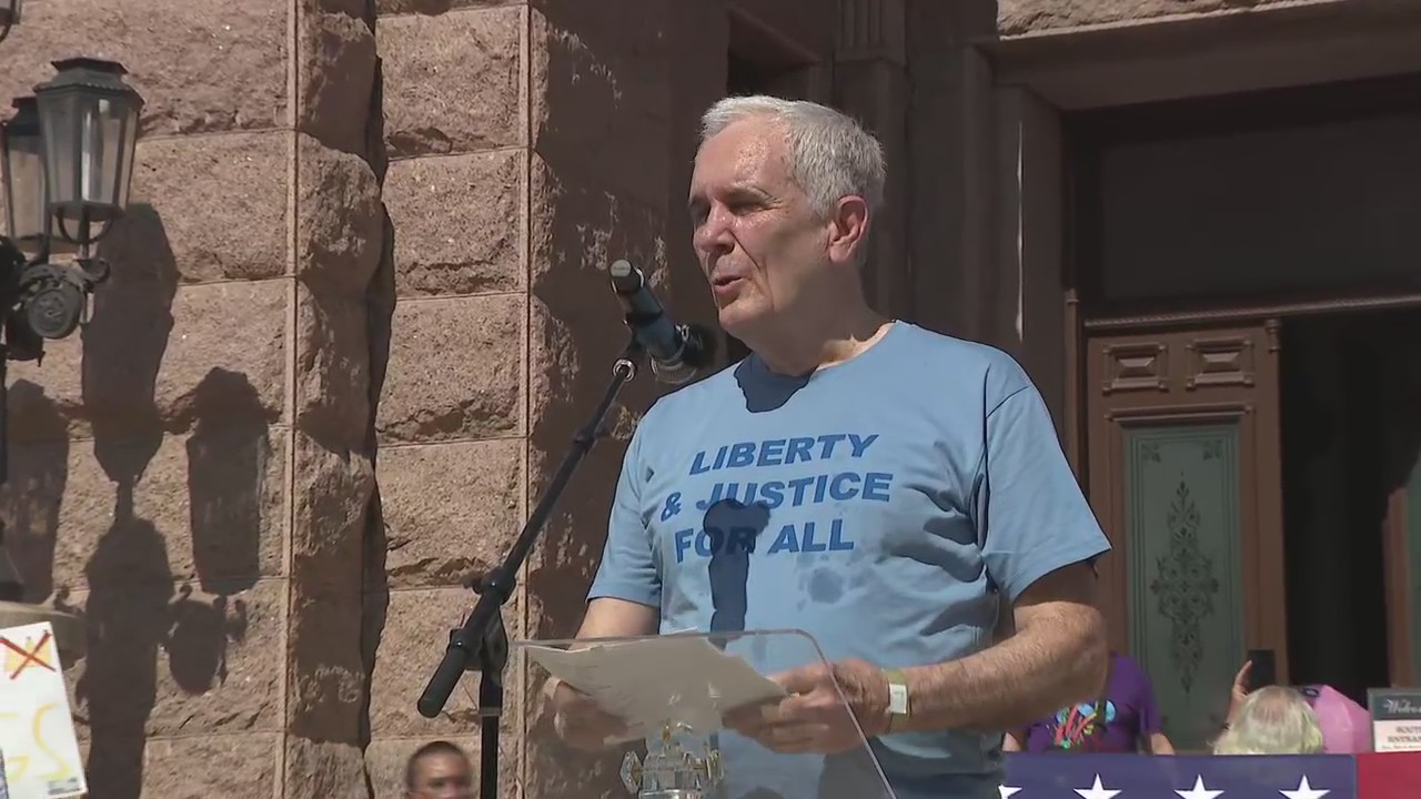 No Kings protest in Austin - Lloyd Doggett