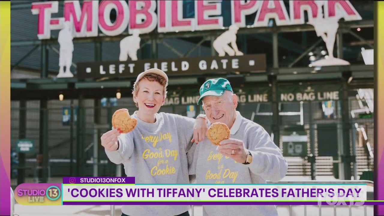 Making Father's Day treats with Cookies with Tiffany