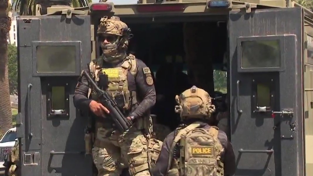 SUGGESTED VIDEO: LA sues Trump admin over ICE raids