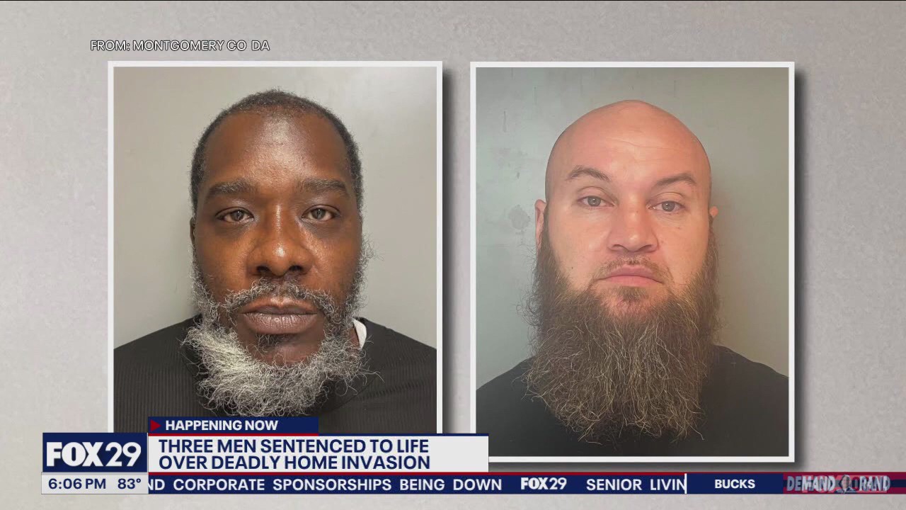 3 sentenced to life in prison after deadly Lower Merion home invasion