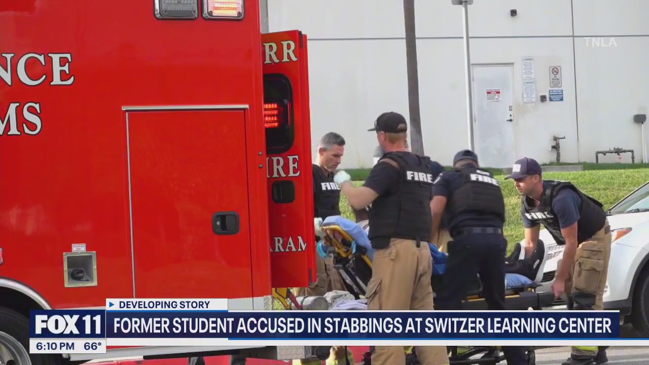3 stabbed at a learning center in Torrance | FOX 11 Los Angeles