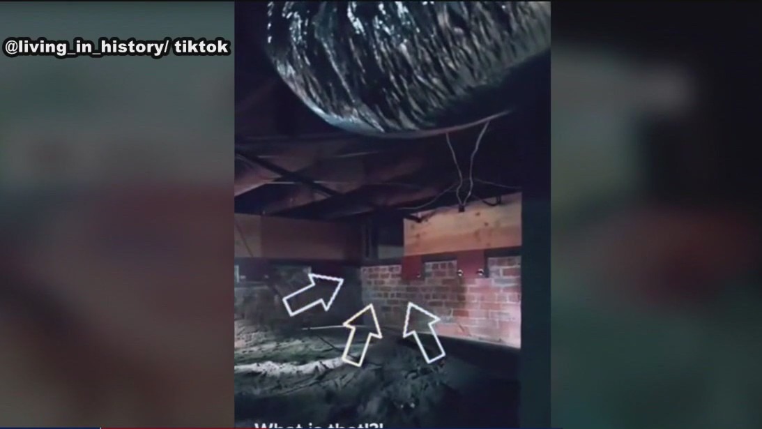 Secret rooms found inside home