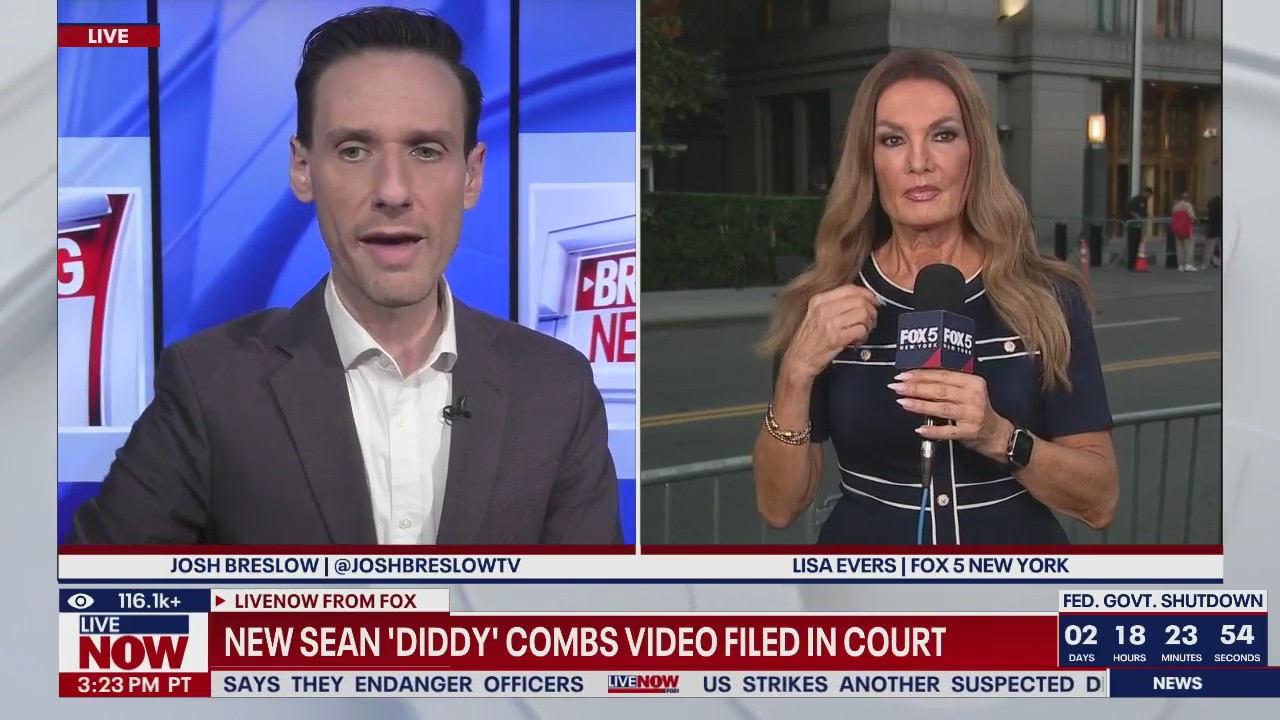 New Diddy video played in New York court