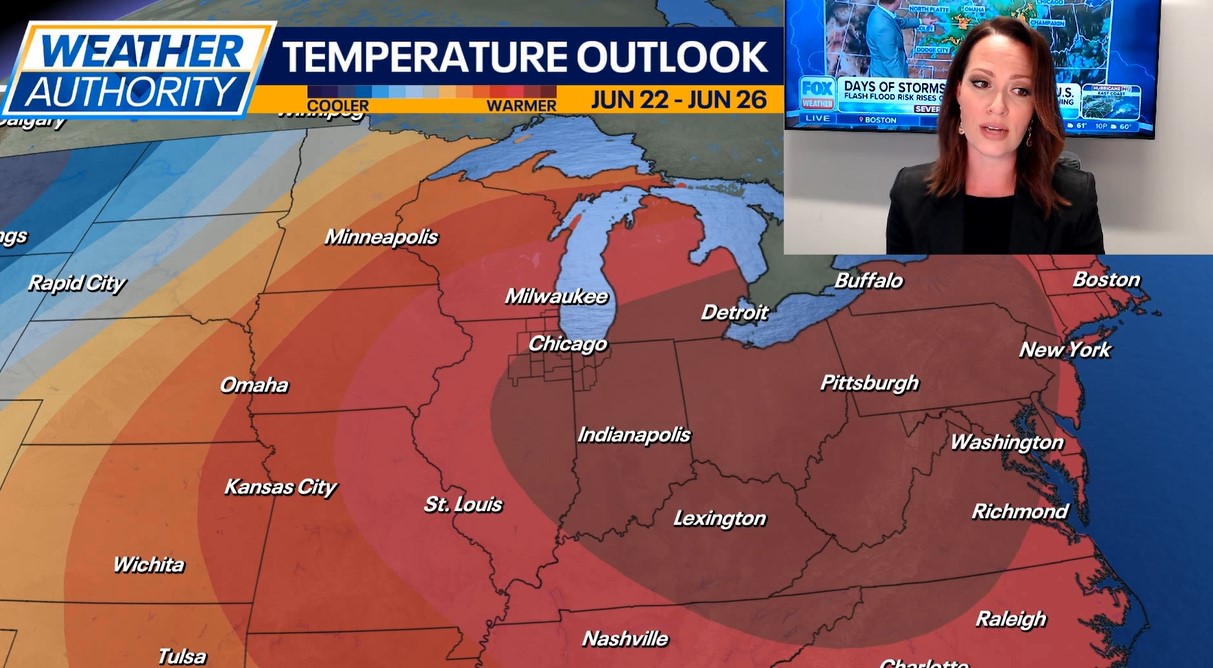 Chicago weather: Triple-digit heat index values look likely by the weekend