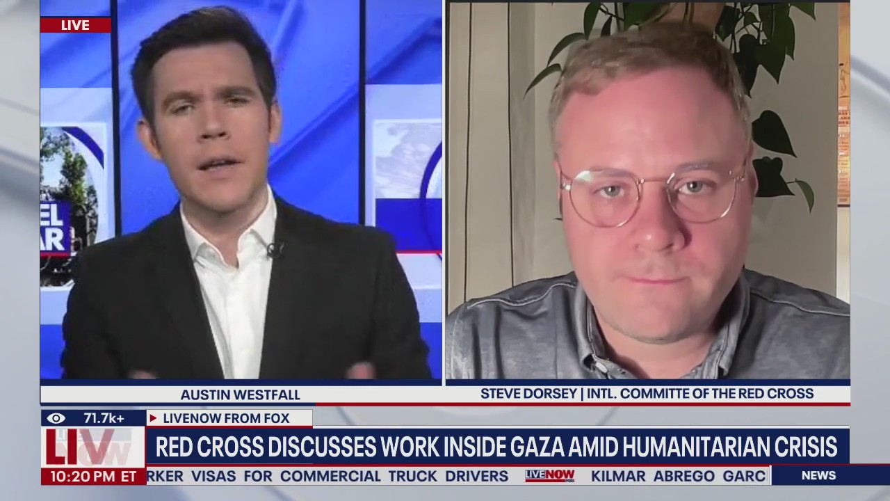 Red Cross discusses work inside Gaza