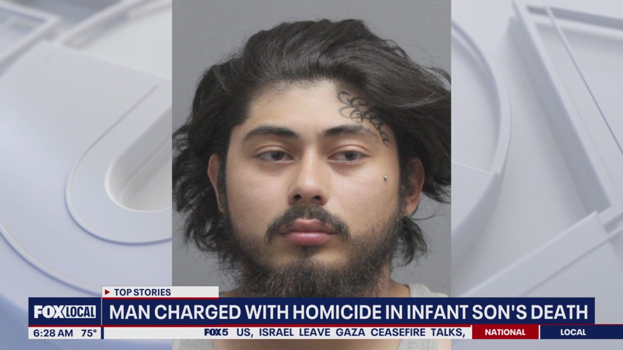 Virginia father charged with homicide in 4-month-old son's death