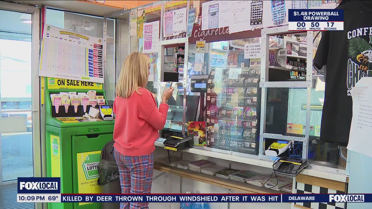 Powerball reaches $1.4 billion: Delco residents grab their tickets