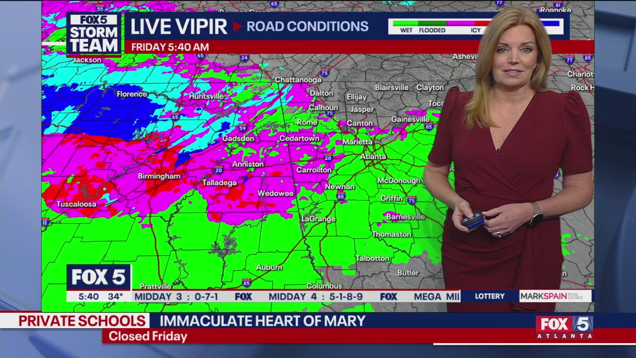 Winter Storm Warning in effect for Georgia