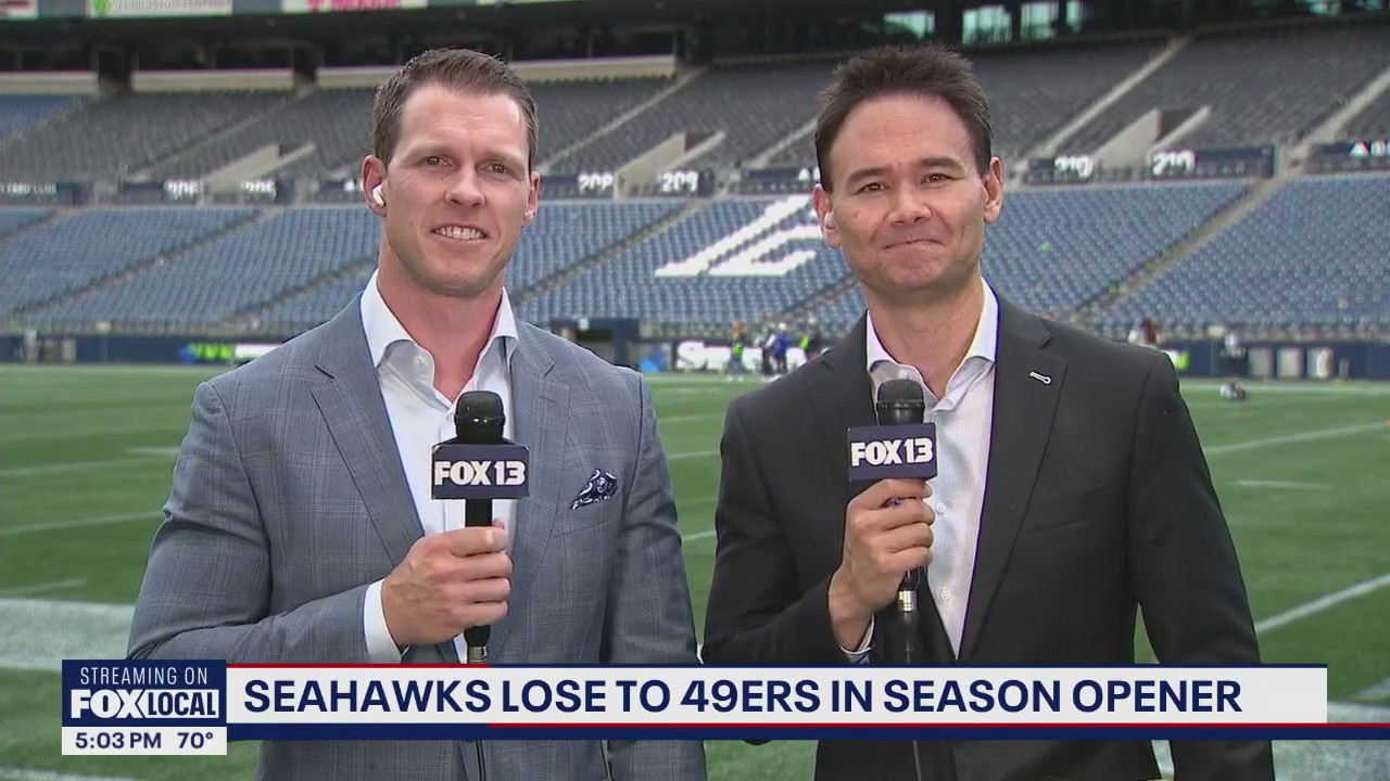 Seahawks lose season opener 17-13 to division rival 49ers