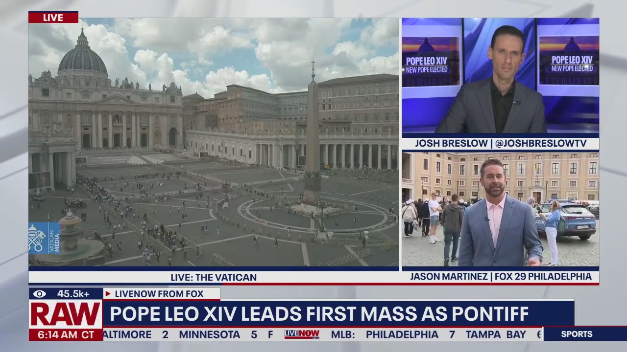 Pope Leo XIV: FOX 29 Philadelphia in Rome