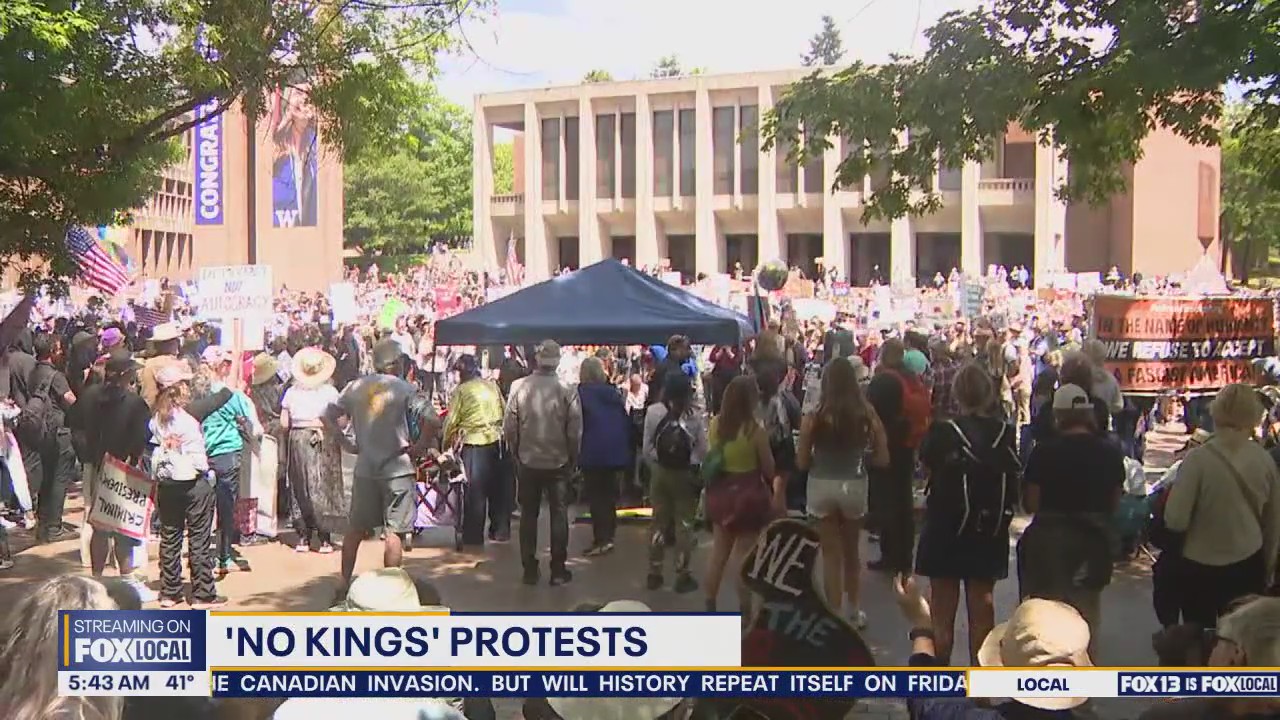 'No Kings' protests set for this weekend in Seattle