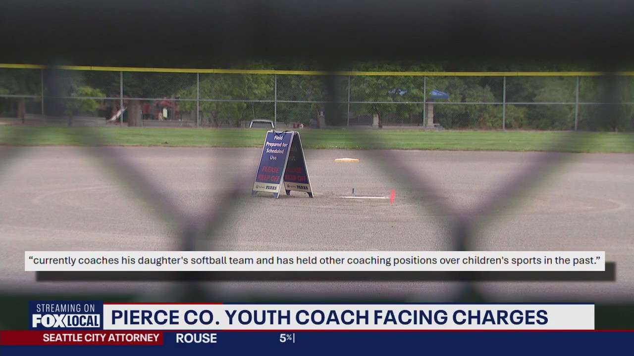 Pierce County youth coach faces child porn charges