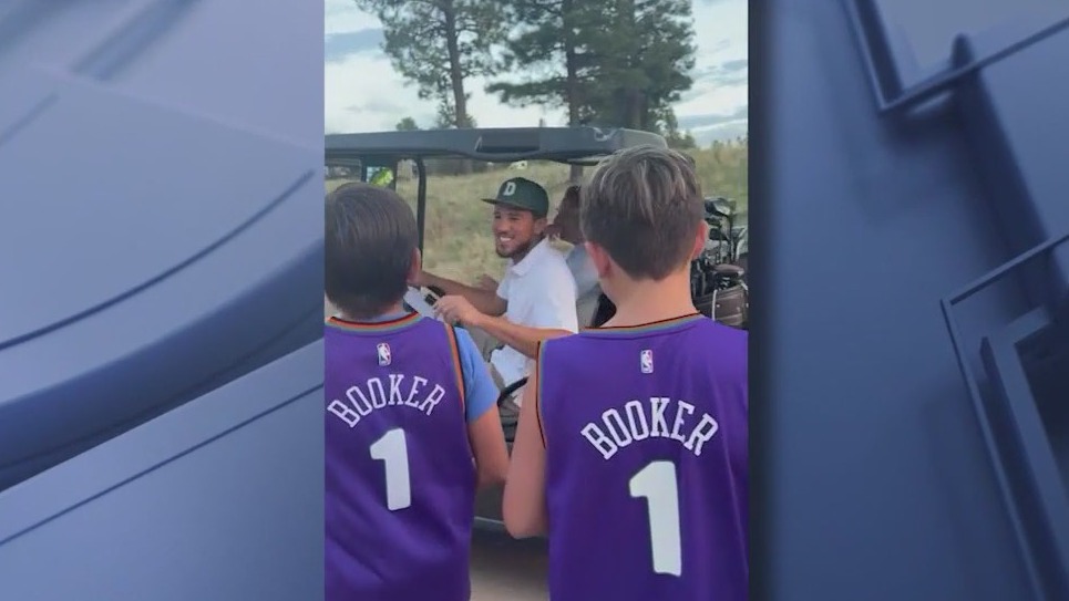 (related video): Devin Booker goes viral again for sweet fan interaction