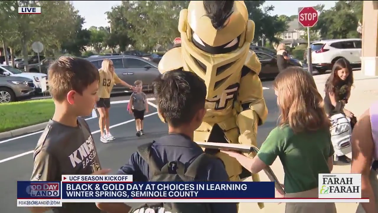 Black & Gold Day at Choices in Learning