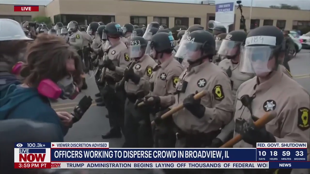 ICE protests continue in Broadview, IL