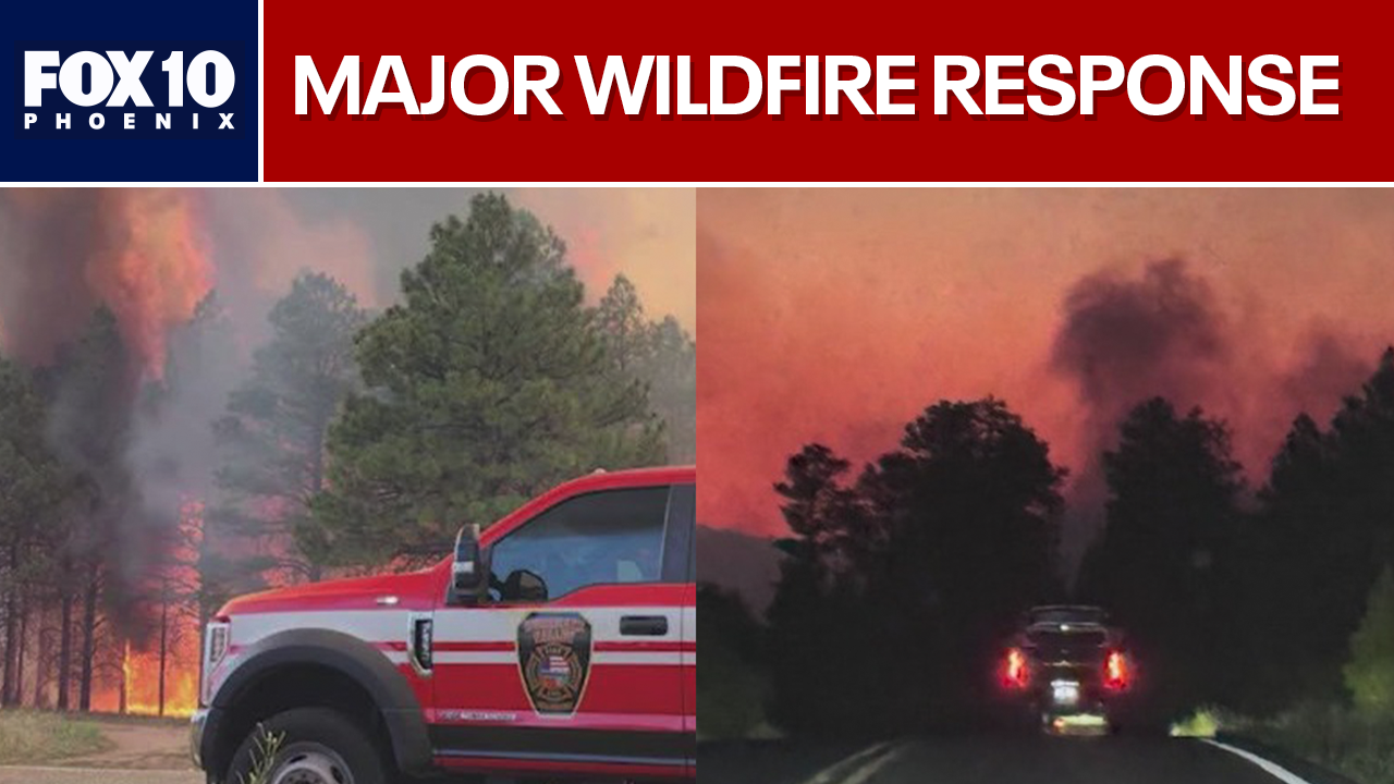 Nearly 1,000 firefighters battle White Sage & Dragon Bravo fires