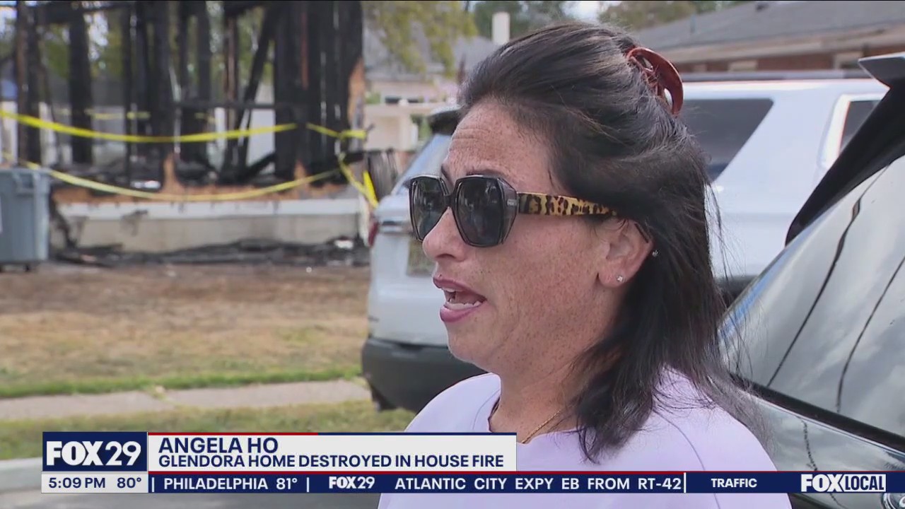 South Jersey community unites after family loses everything in house fire