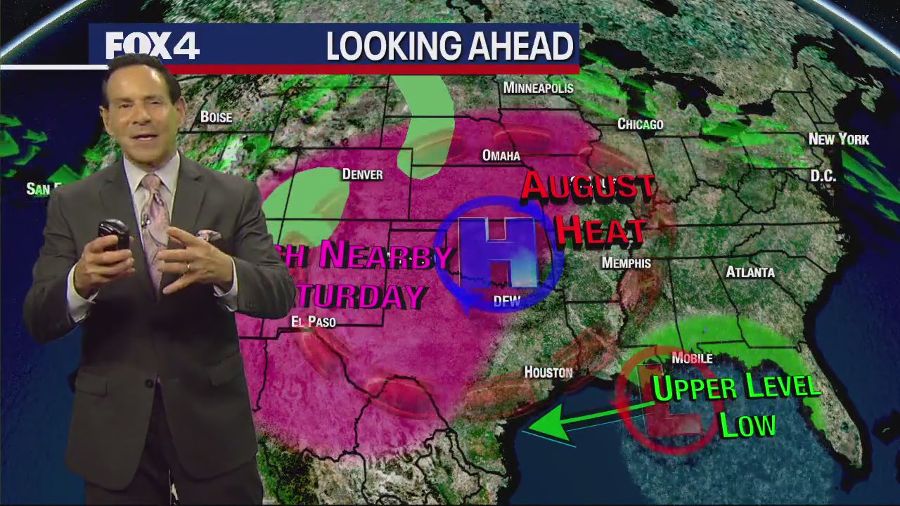 Dallas Weather: Aug. 22 morning forecast
