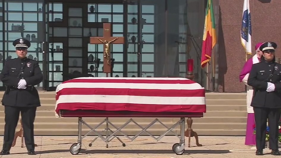 LAPD Sergeant Shiou Deng memorial service