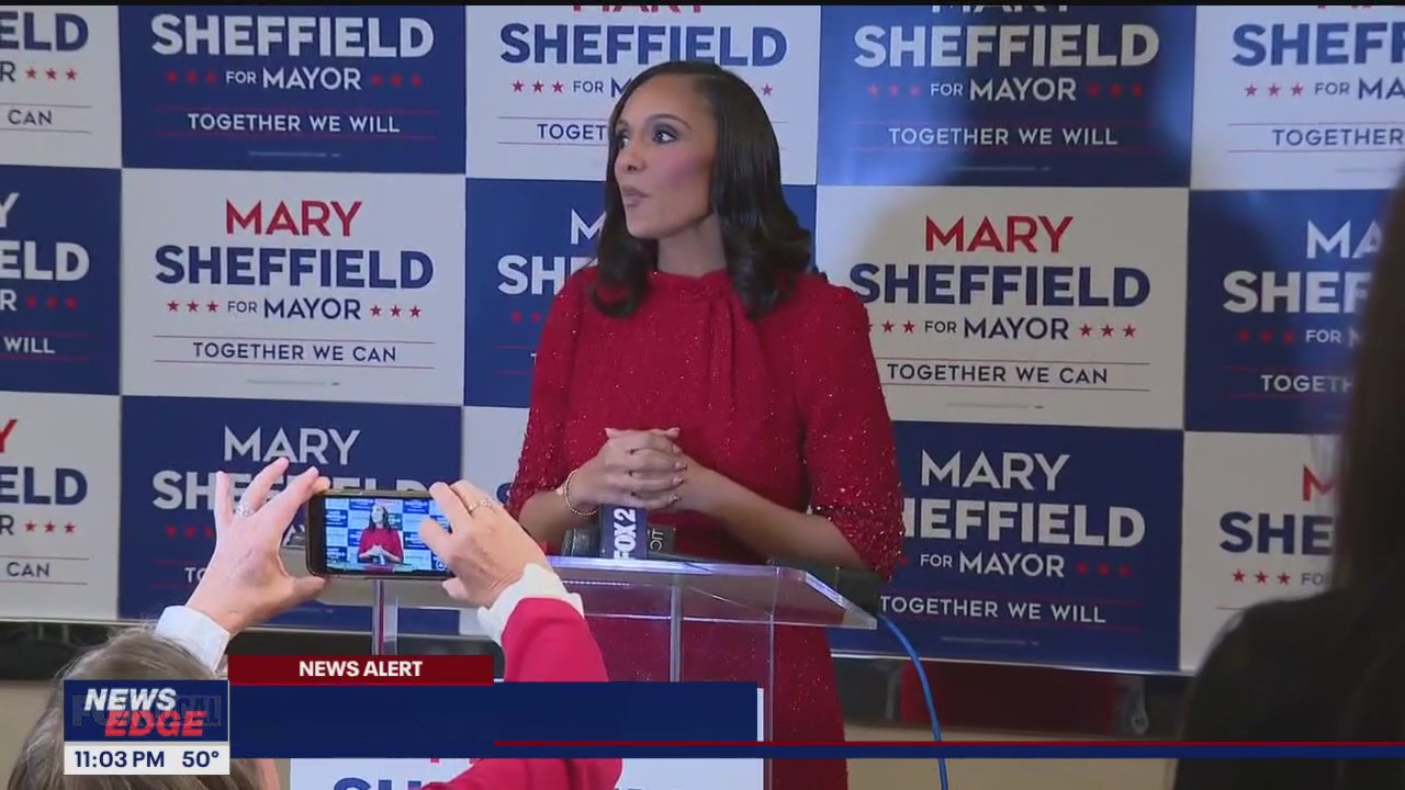 Mary Sheffield on verge of overwhelming win for Detroit mayor