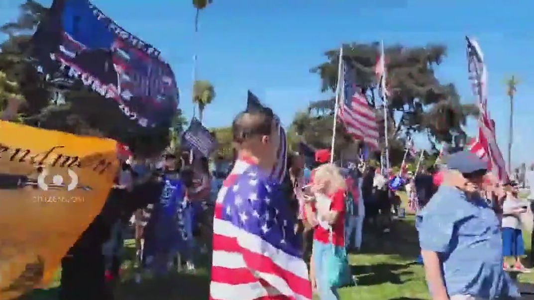 Trump rally held in Beverly Hills