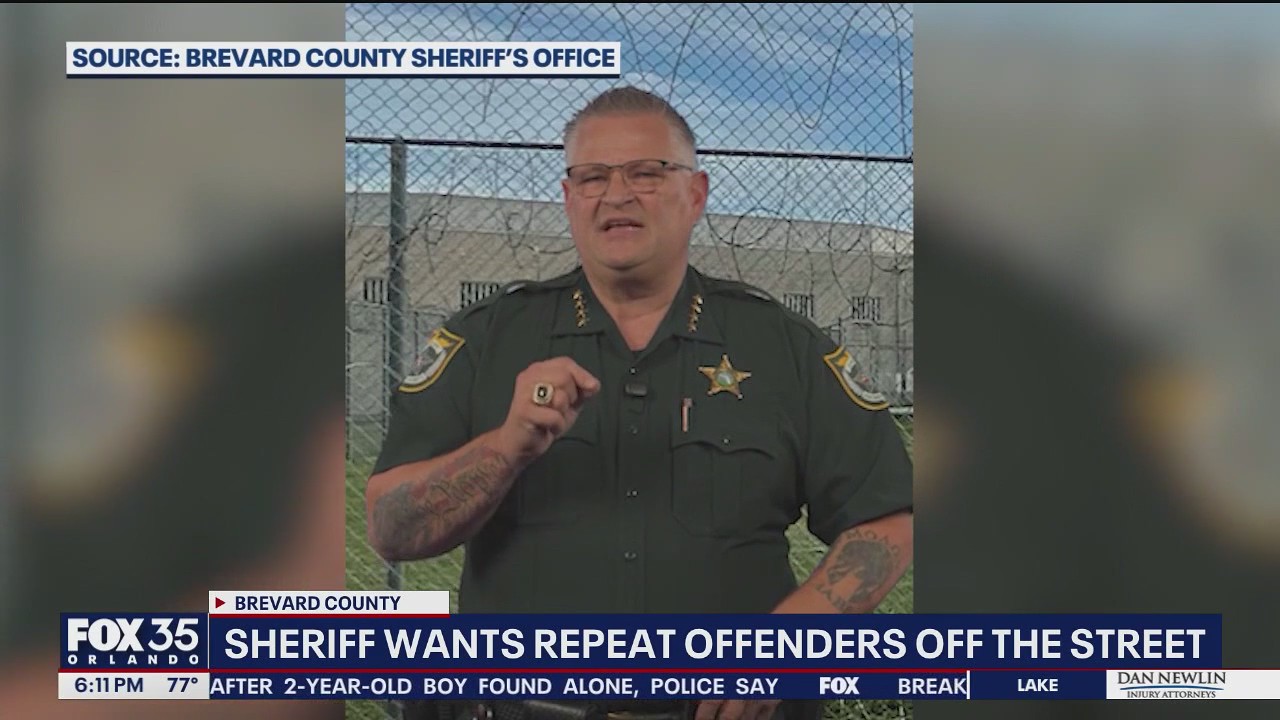 Sheriff slams justice system after repeat offender arrested