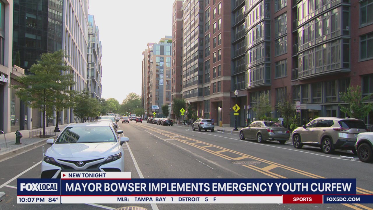 Mayor Bowser extends emergency youth curfew